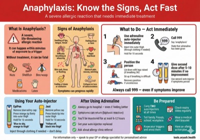 Anaphylaxis emergency guide preview