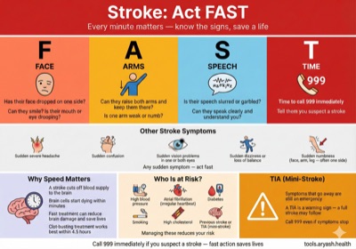 Stroke FAST recognition poster preview
